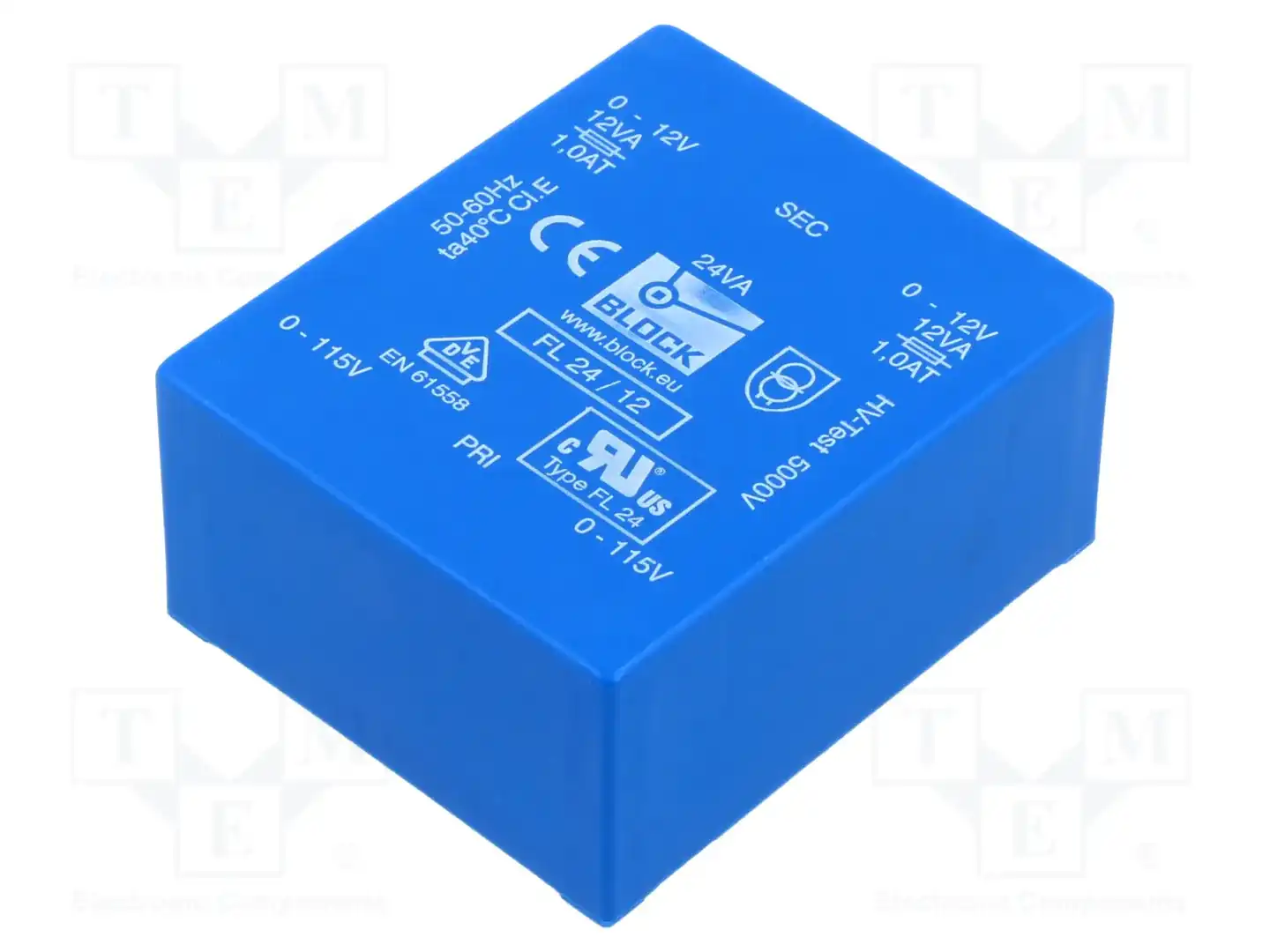 BLOCK FL 24/12 — Трансформаторы PCB