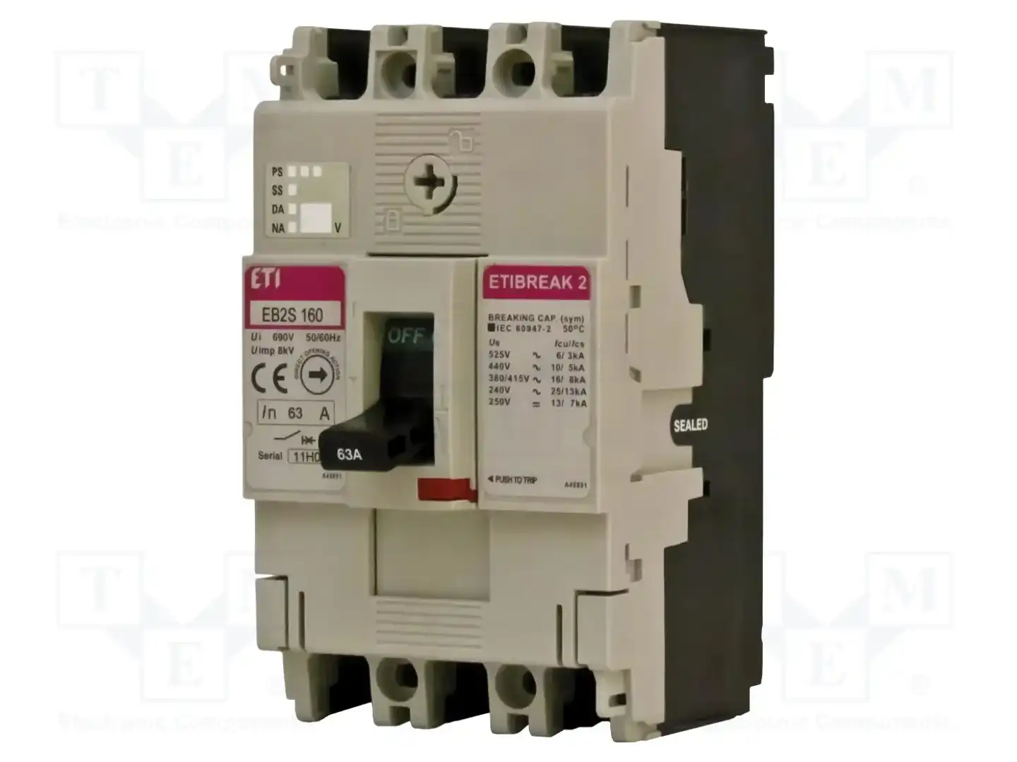 ETI POLAM EB2S 160/4LF 80A 4P — Разъединители