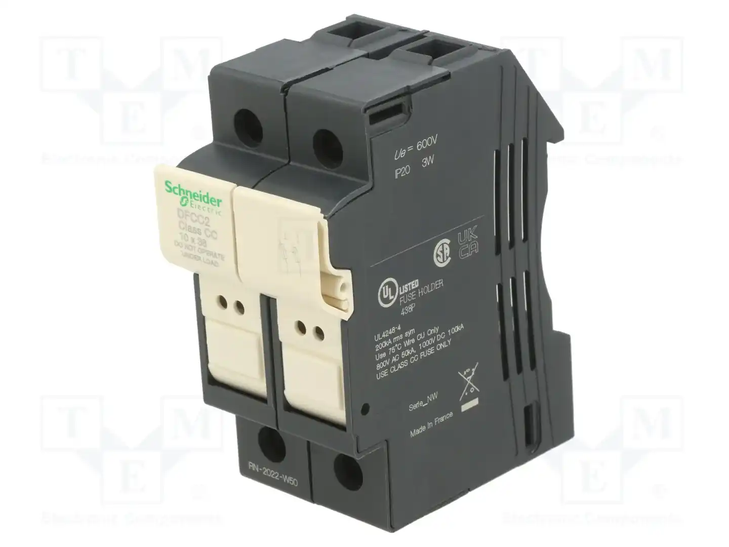 SCHNEIDER ELECTRIC DFCC2 — Гнезда предохранительные на DIN-рейку