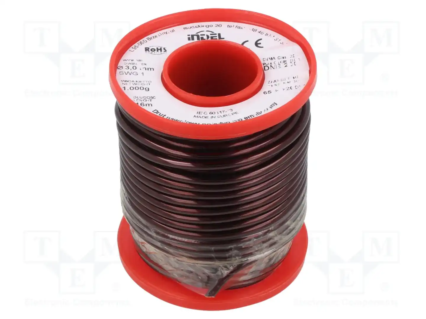 INDEL DNE3,00-1KG — Проволока обмоточная