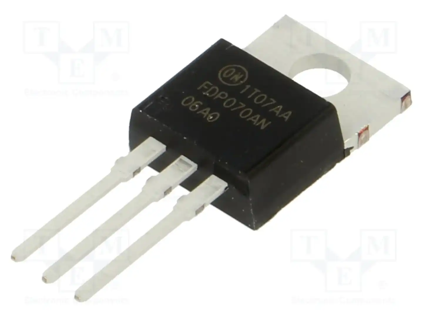 onsemi FDP070AN06A0 — Транзисторы с каналом N THT