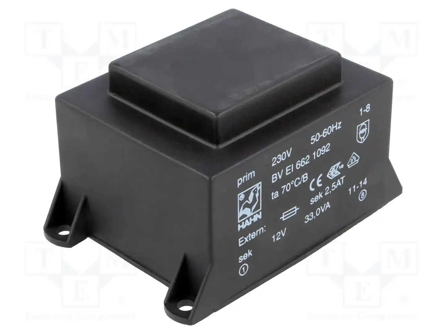 HAHN BV EI 662 1092 — Трансформаторы PCB