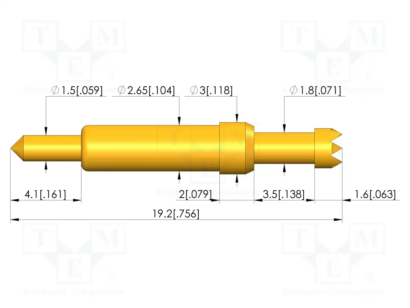INGUN GKS-913 306 230 A 1502 1 — Измерительные щупы