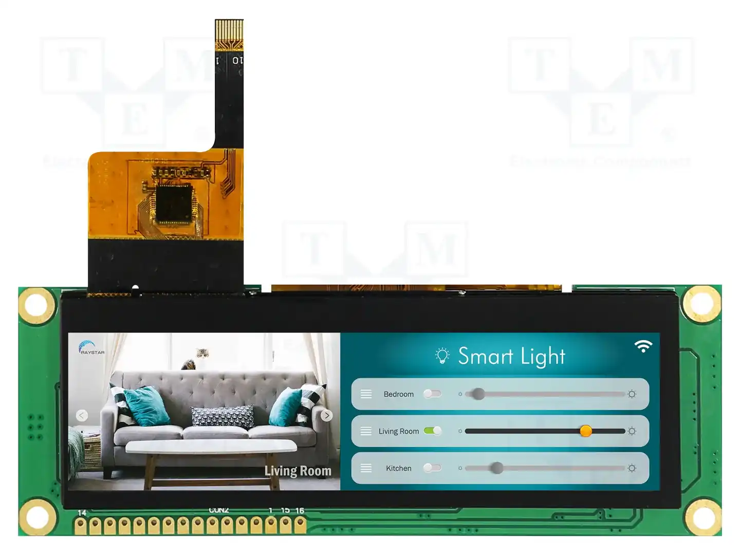RAYSTAR OPTRONICS RFS390Q-EIW-DBG — Дисплеи TFT