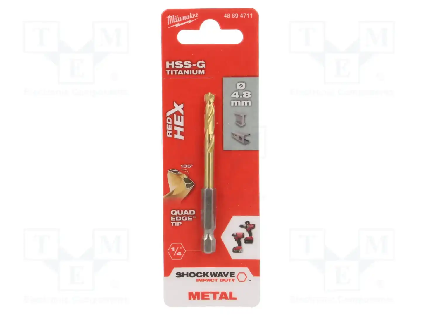 Milwaukee 48894711 — Сверла по металлу