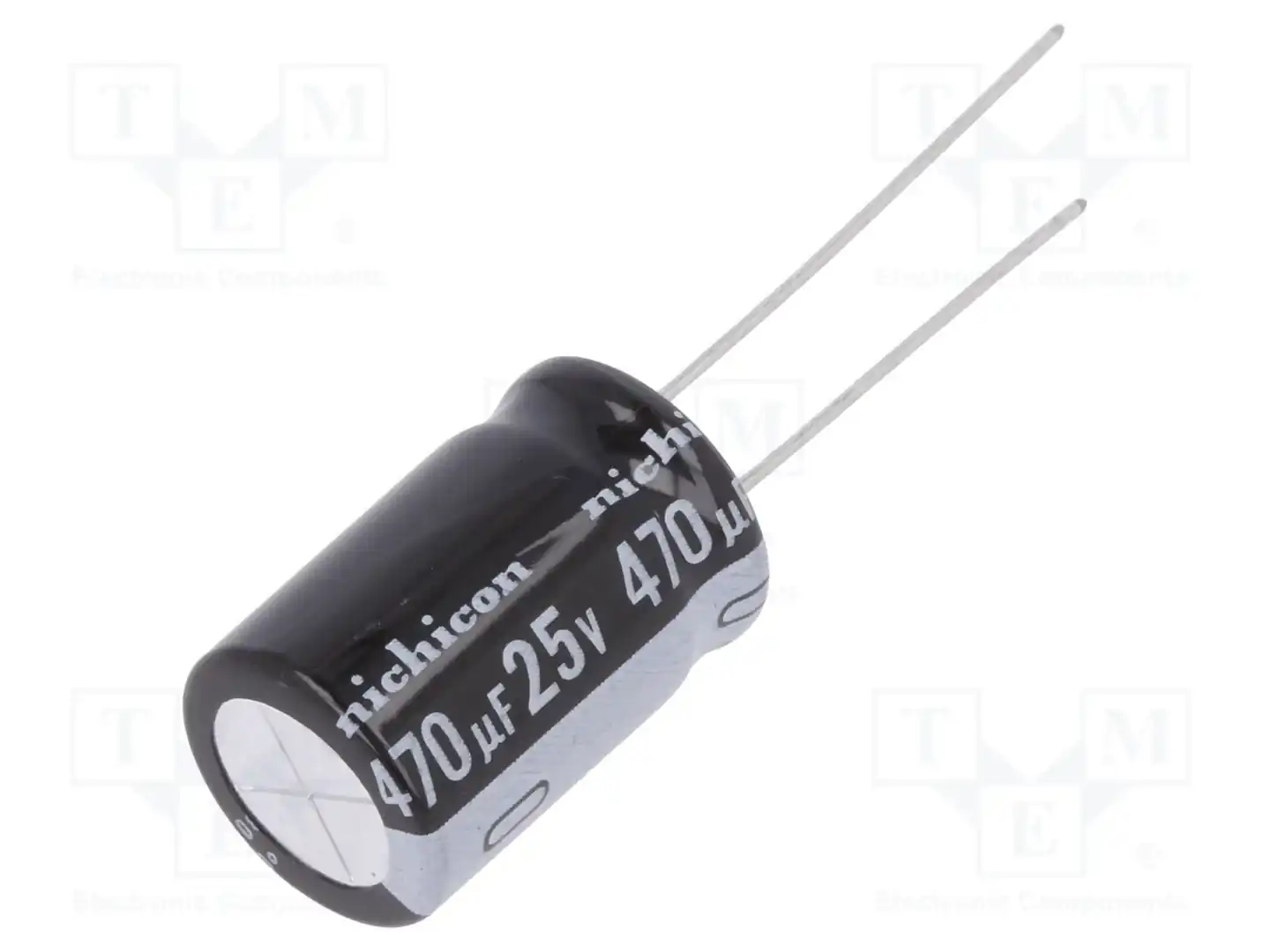NICHICON UKL1E471MHD — Конденсаторы электролитические THT