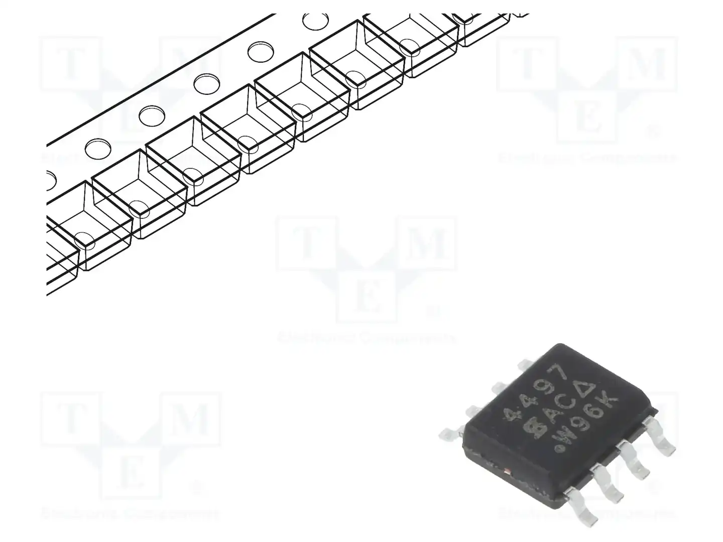 VISHAY SI4497DY-T1-GE3 — Транзисторы с каналом P SMD