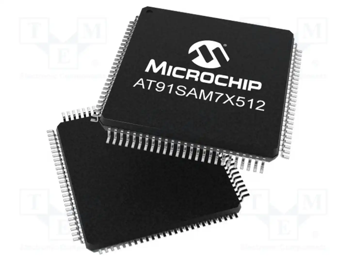 Microchip Technology AT91SAM7X512B-AUR — Линейка ARM 32-bit