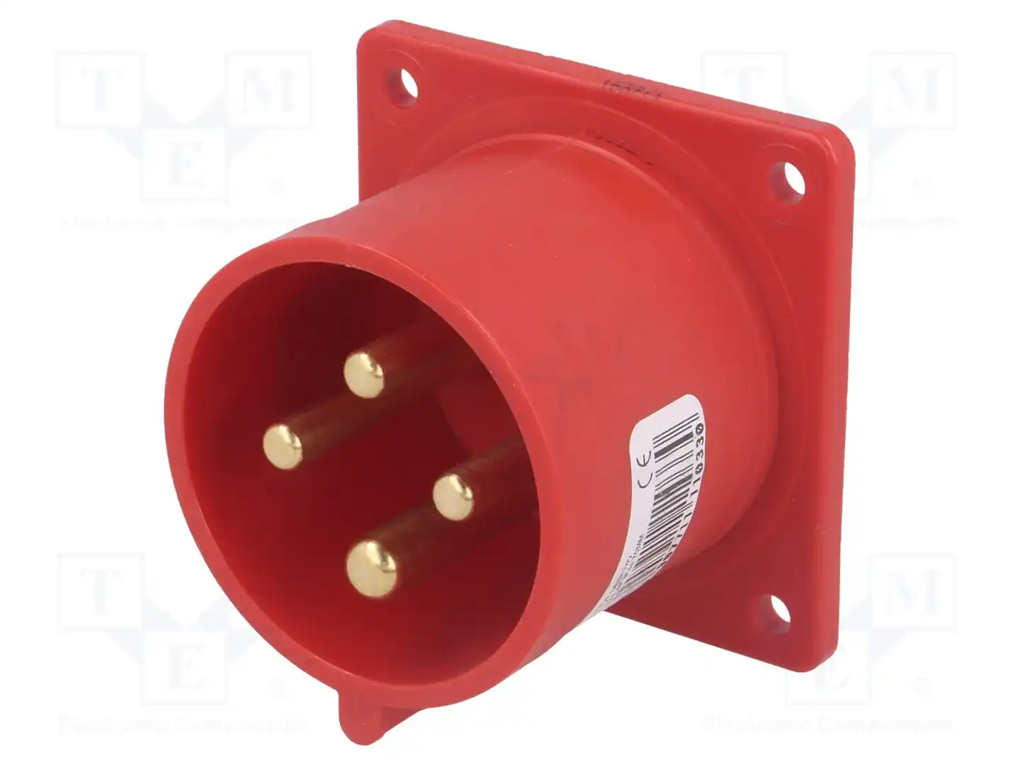 PCE 624-6 — Многофазные разъемы IEC 60309