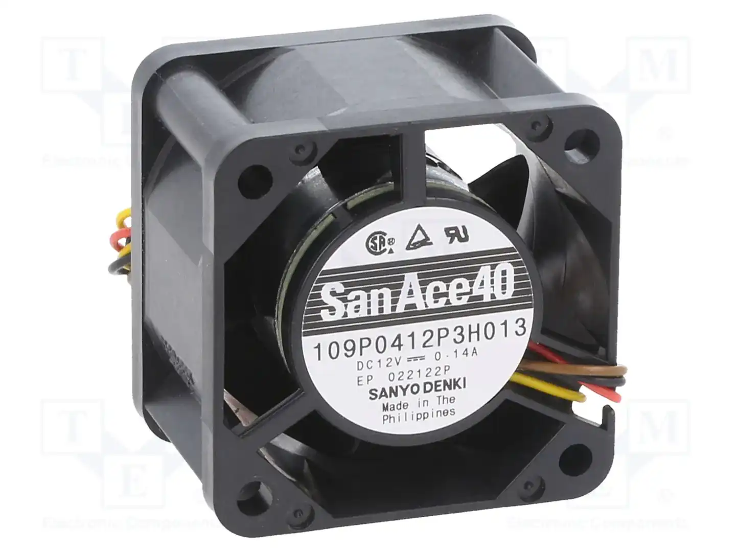 SANYO DENKI 109P0412P3H013 — Вентиляторы DC 12V
