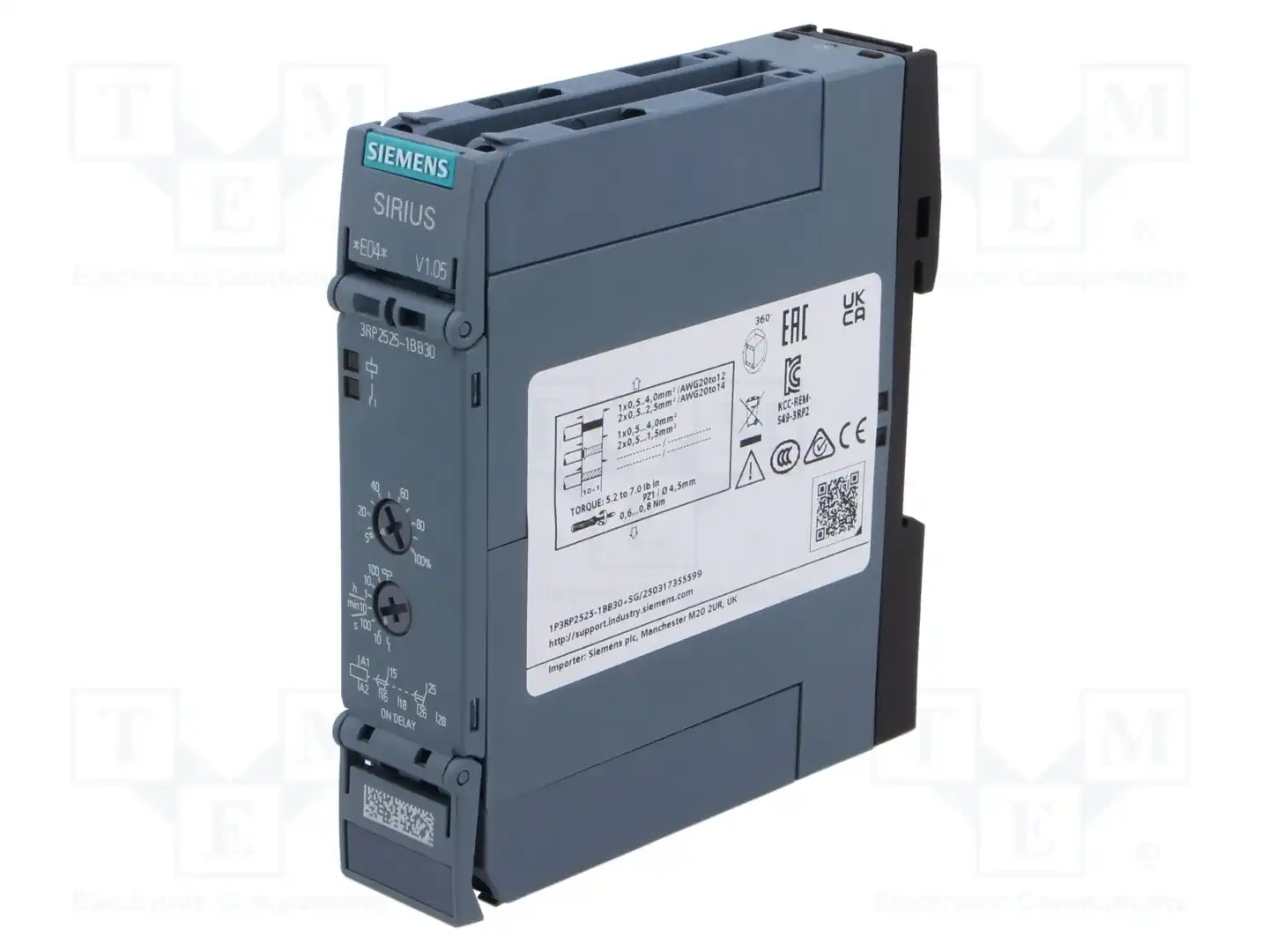 SIEMENS 3RP2525-1BB30 — Временные аналоговые реле