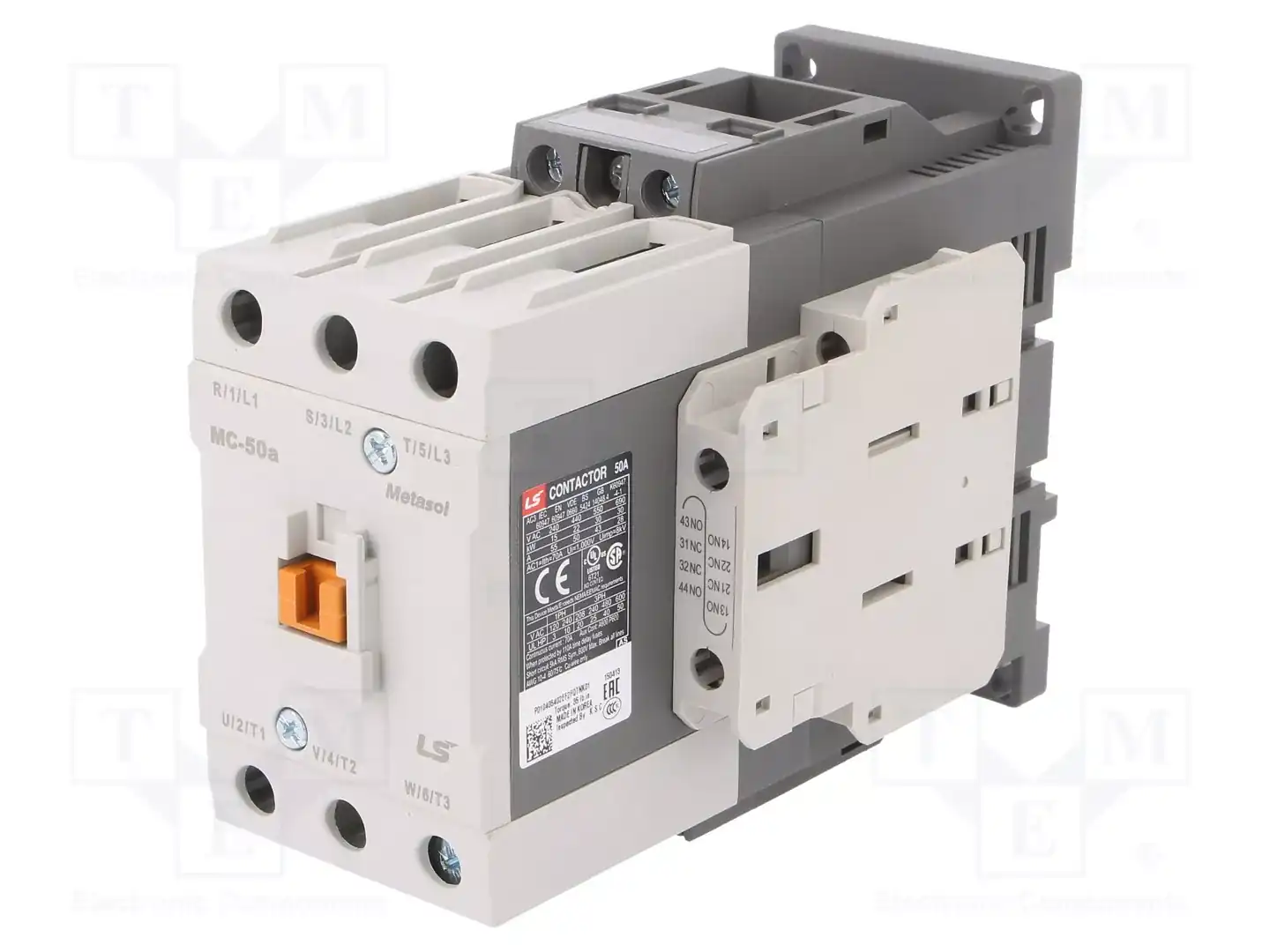 LS ELECTRIC MC-50A 24VDC 1A1B — Контакторы - главные модули
