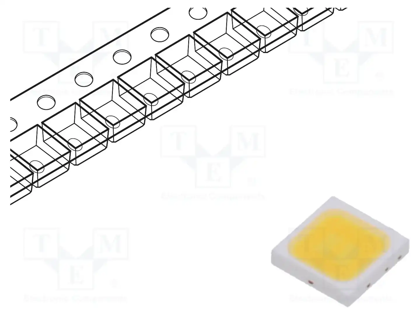 HONGLI ZHIHUI HL-EMC-3030D46W-2-S1-HR5-F — Светодиоды мощности белые - Emitter