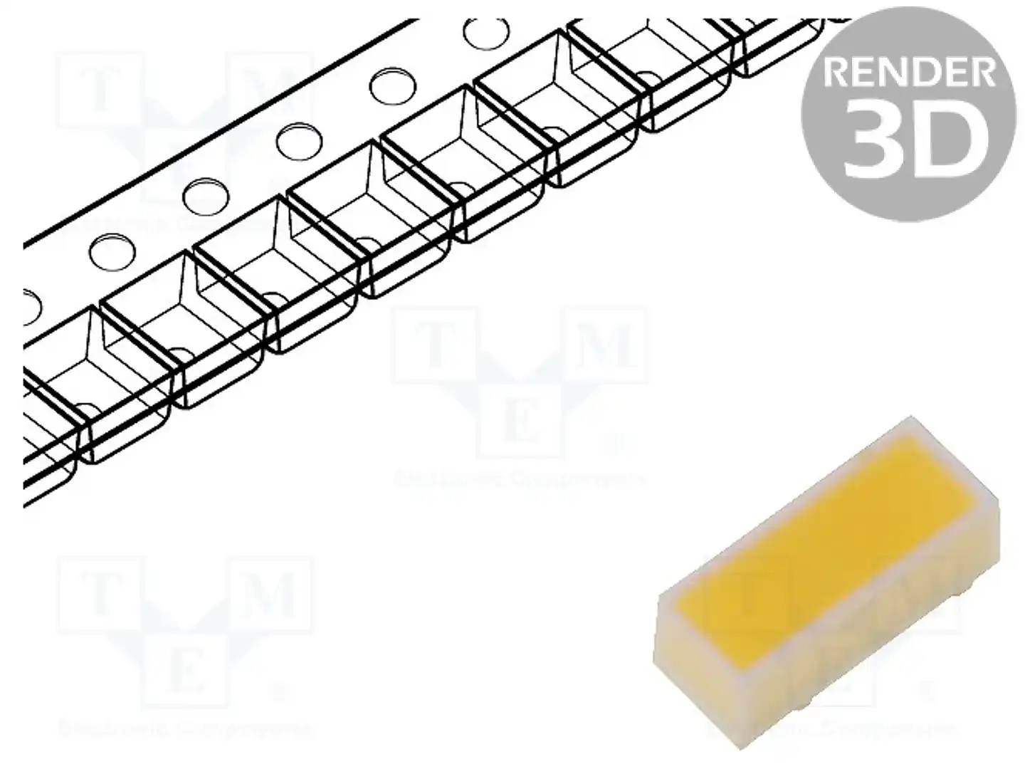 ROHM SEMICONDUCTOR CSL0416WBCW1 — Светодиоды SMD белые