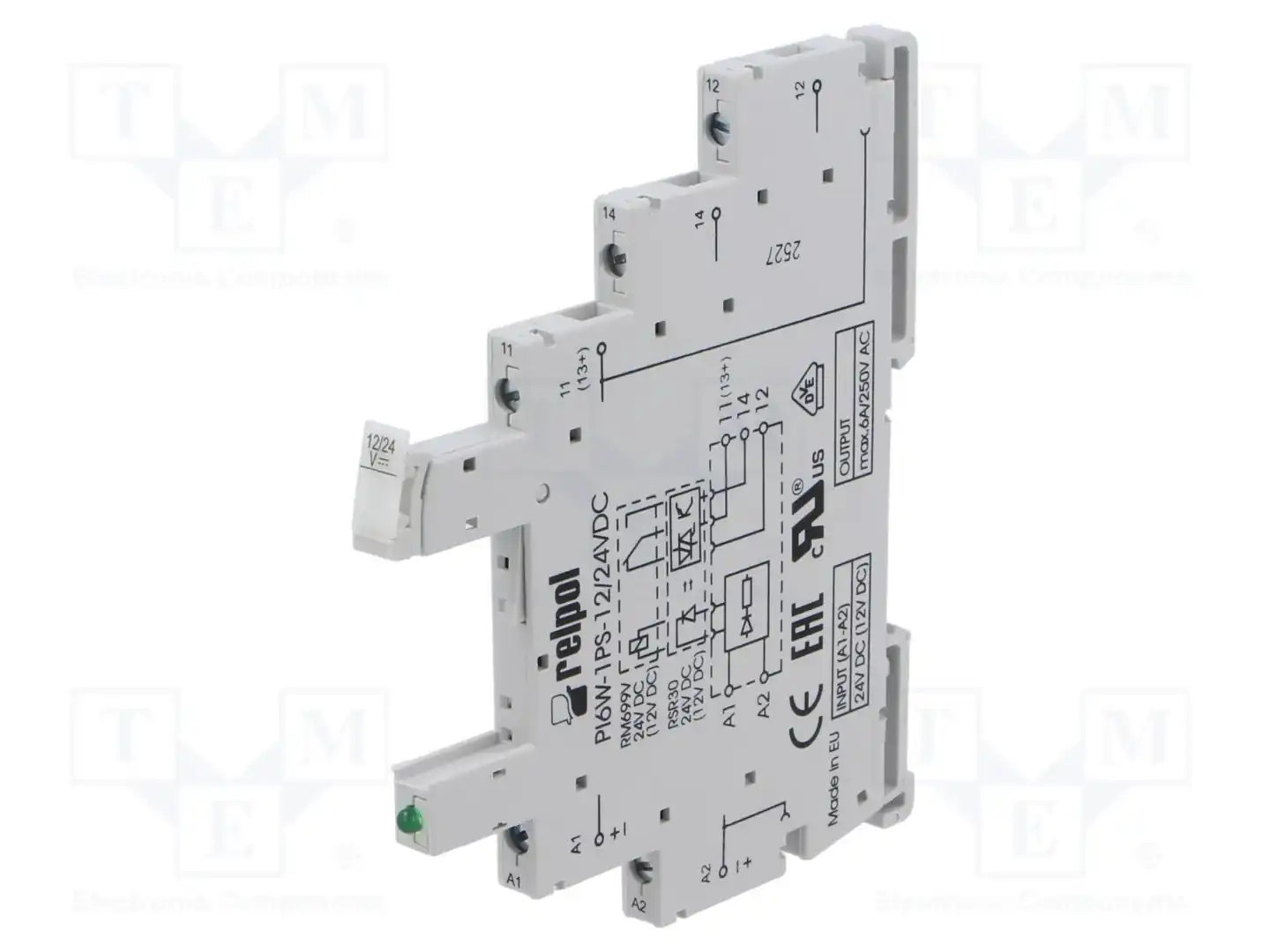 RELPOL PI6W-1PS-12/24VDC — Реле электромагн. - аксессуары