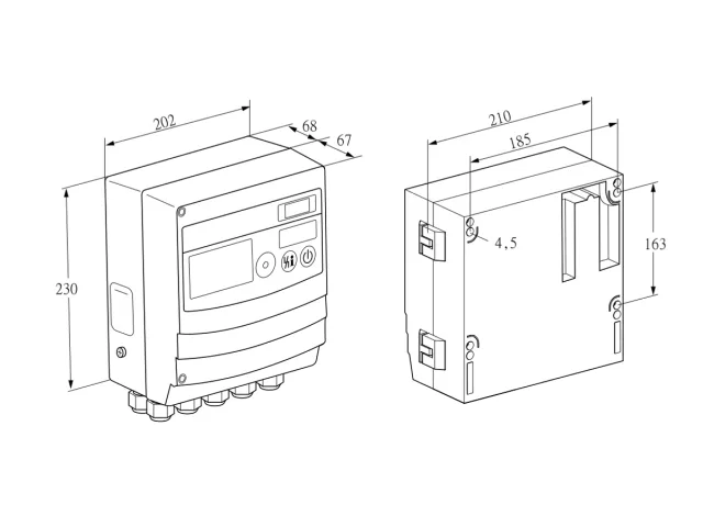 Kromschroder BCU 460W3P1C0D0000K1E0-/LM400WF3O0E0- — автомат управления горелкой — 88680400