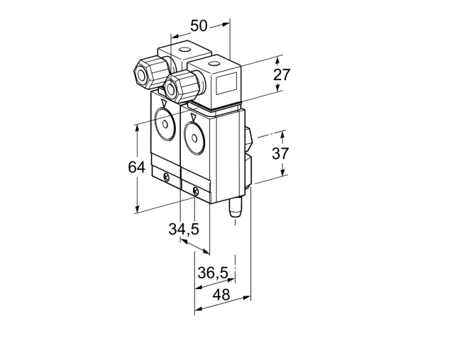 Kromschroder DG 60/300VC4-6W — реле давления — 84448934