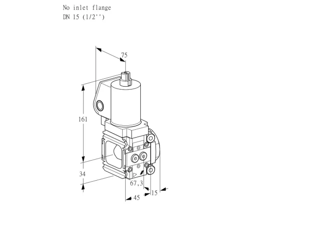 Kromschroder VAN 1T-/15N/NWGL — регулятор нулевого давления — 88026670