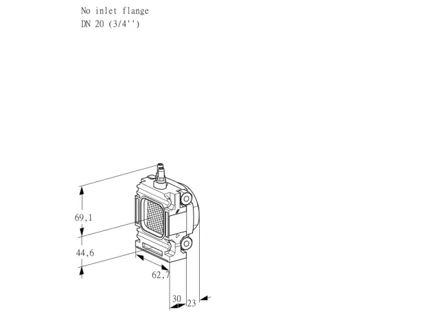 Kromschroder VMF 1-/20R05M — газовый фильтр — 88018369