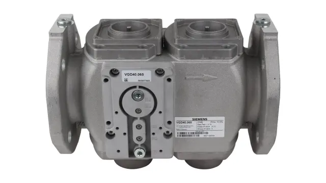 Газовый электромагнитный клапан Siemens VGD40.065