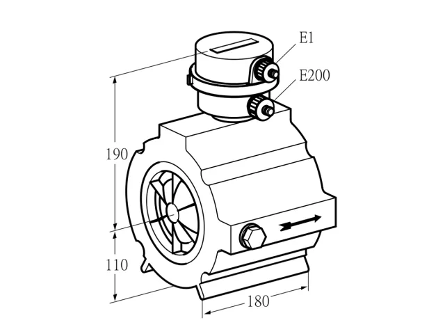 Kromschroder DM 400Z150-160 — расходомер газа — 03200428