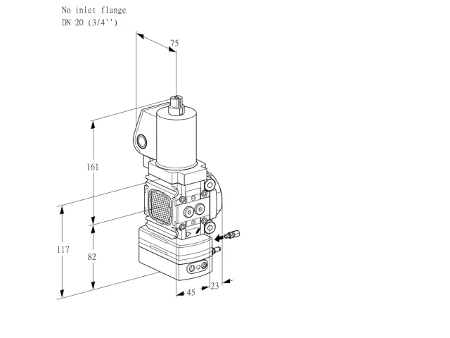 Kromschroder VAG 1-/20R/NKGLAE — регулятор соотношения газ/воздух — 88020285