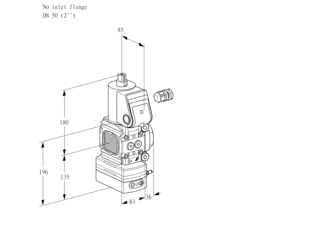 Kromschroder VAD 3-/50R/NW-50A — регулятор давления газа — 88010706