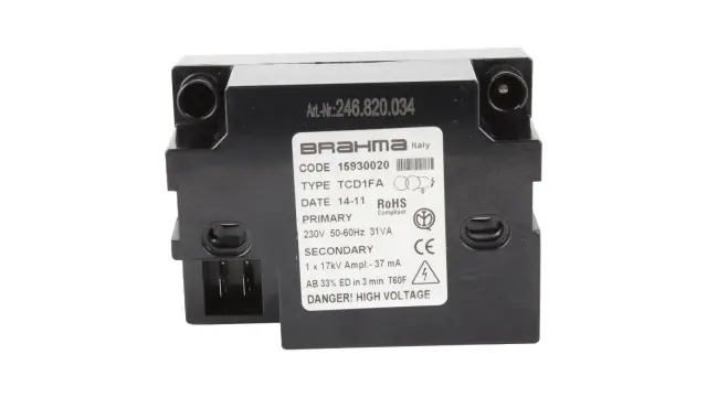 Трансформатор розжига Brahma TCD1FA 15930020