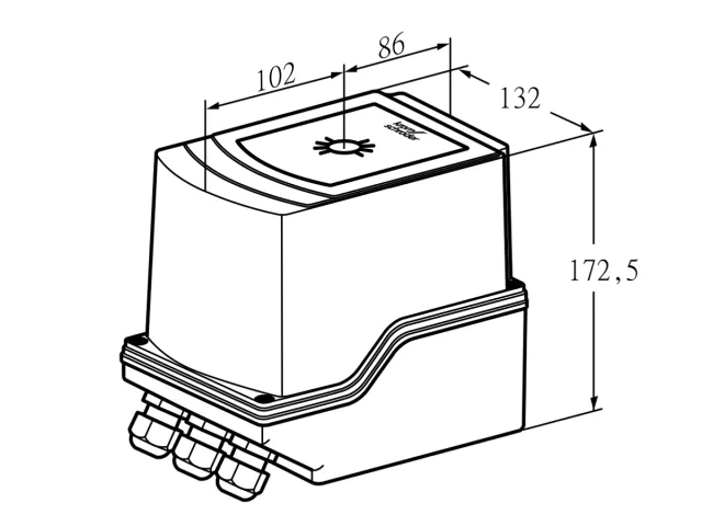 Kromschroder IC 50-07W7TR10 — исполнительный механизм — 74215212