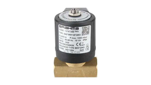Газовый электромагнитный клапан Brahma E6G*SR8*3/8*GMO 13767200