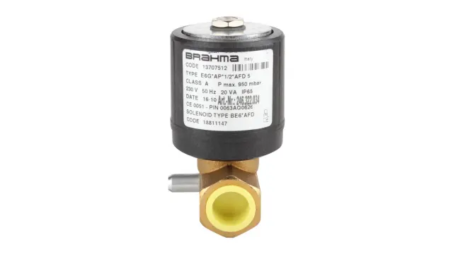 Газовый электромагнитный клапан Brahma E6G*AP*1/2*AFD5 13707512