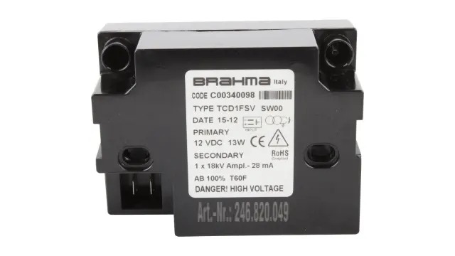 Трансформатор розжига Brahma TCD1FSV C00340098