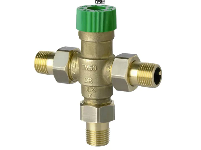 Honeywell TM50-1/2A Термостатический смесительный клапан с защитой от ошпаривания, 1/2", 30 - 60С