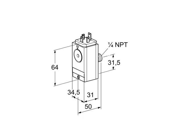 Kromschroder DG 17VCT8-5WG — реле давления — 84448095