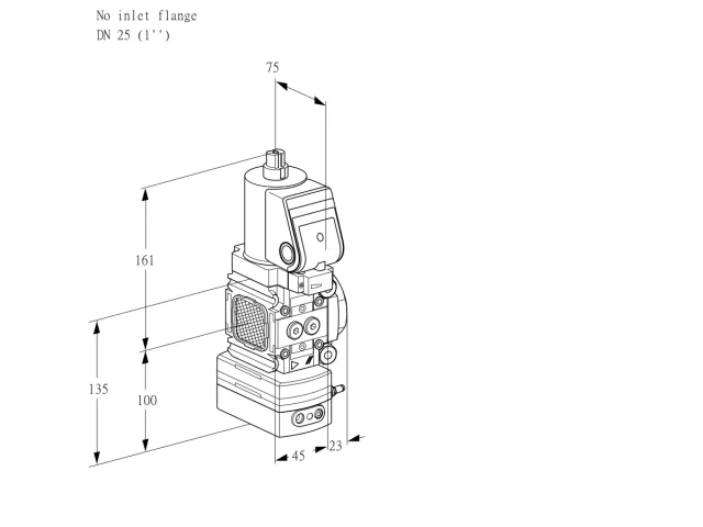 Kromschroder VAH 1T-/25N/NQSRAA — регулятор расхода газа — 88024655