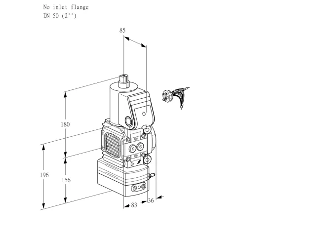 Kromschroder VAV 3-/50R/NWAK — регулятор соотношения газ/воздух — 88012063