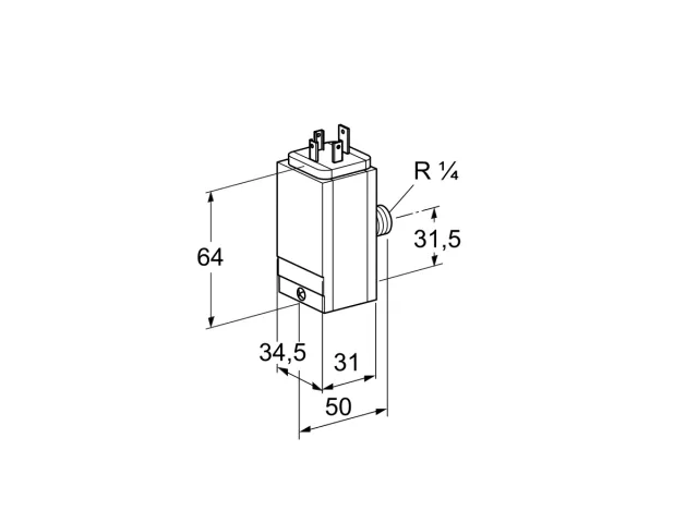 Kromschroder DG 110C8D-5W — реле давления — 84448550