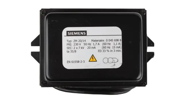 Трансформатор розжига Siemens ZM 20/14 00456988