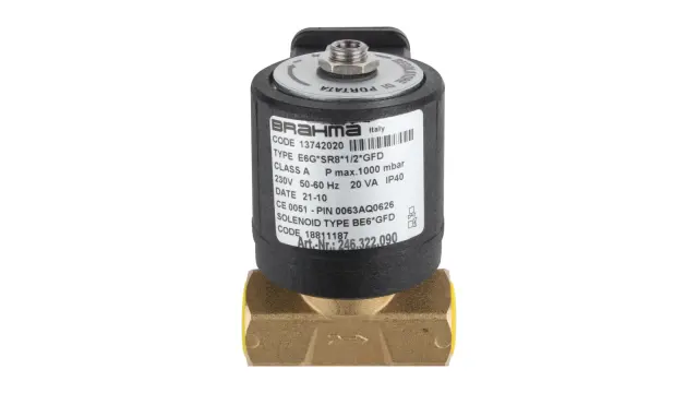 Газовый электромагнитный клапан Brahma E6G*SR8*1/2*GFD 13742020
