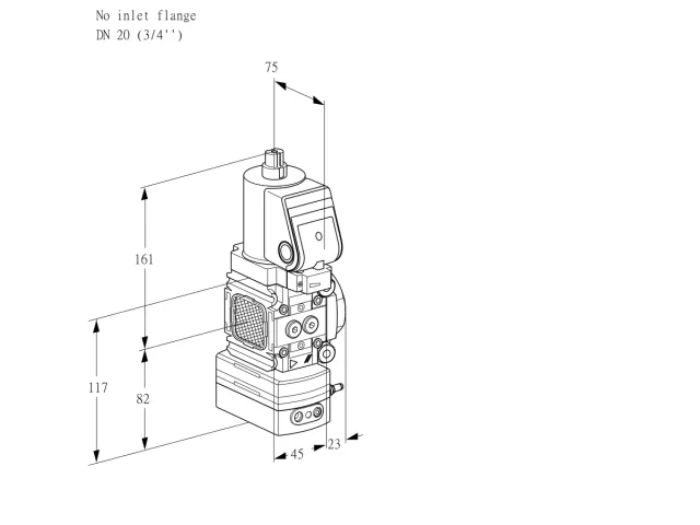 Kromschroder VAG 1T-/20N/NQSRAA — регулятор соотношения газ/воздух — 88030724
