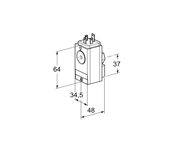 Kromschroder DG 110VC5-5W — реле давления — 84448410
