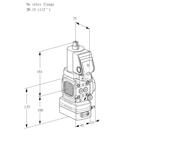 Kromschroder VAH 1T-/15N/NQGRBA — регулятор расхода газа — 88030489