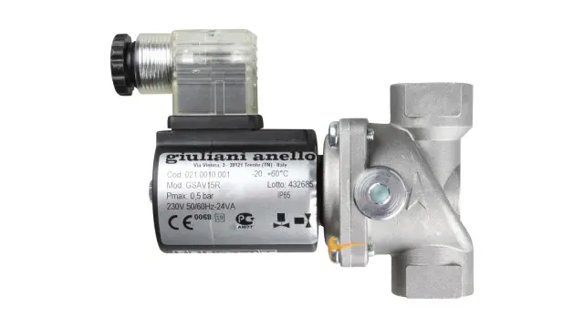Газовый электромагнитный клапан Giuliani Anello GSAV15R