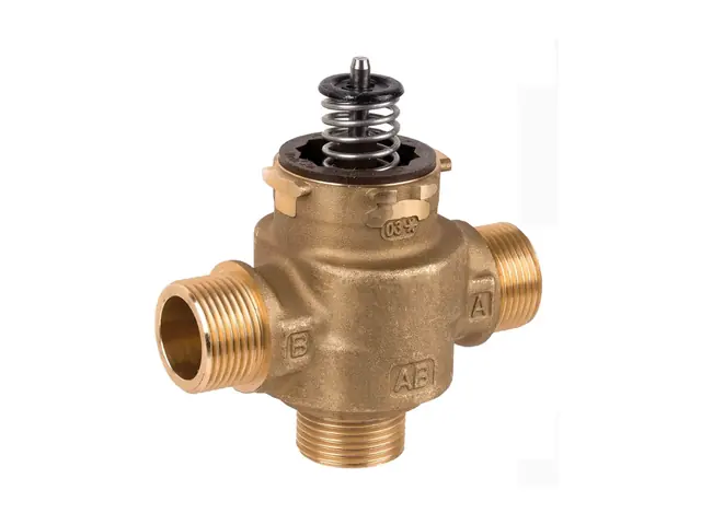 Resideo VCZMG6000/U — трёхходовой регулирующий клапан, Kvs 6,6