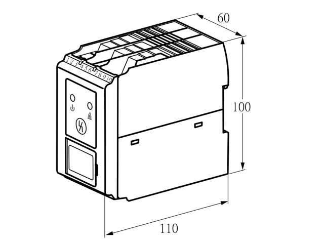 Kromschroder FDU 510W9T2/1O2-0K1 — устройство контроля пламени — 84368111