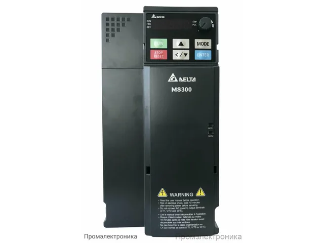 Преобразователи частоты Delta Electronics VFD13AMS43AFSAA (5.5кВт 3ф 400В) серии MS300