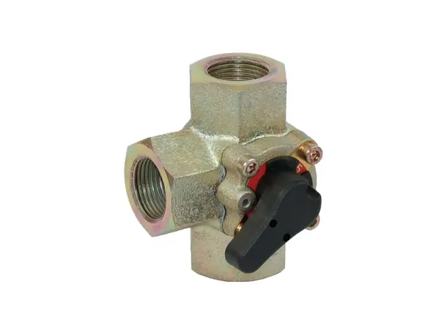 Resideo V5433G1061 — трёхходовой смесительный клапан, DN50, PN6, Kvs 40