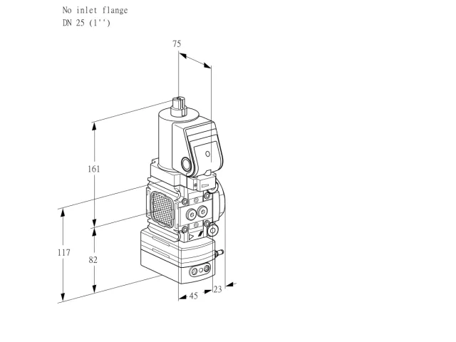 Kromschroder VAG 1T-/25N/NQGRAA — регулятор соотношения газ/воздух — 88030206