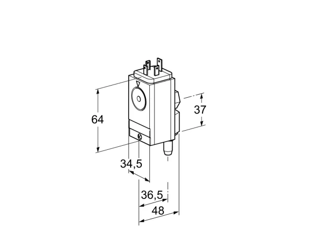 Kromschroder DG 40VC4-5W — реле давления — 84448880