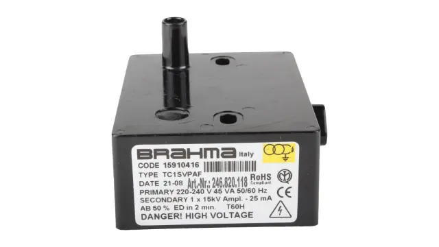 Трансформатор розжига Brahma TC1SVPAF 15910416